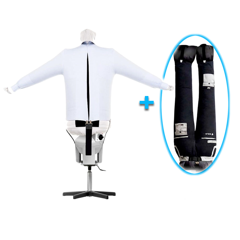 EOLO Stirasciugatore Verticale SA07 SP SELF ECO Stira Asciuga in Automatico Camicie Pantaloni Jeans Stiratrice Asciugatrice Manichino Aria Calda Robot Stiro Verticale Ferro da Stiro Professionale 3 Programmi Made in Italy Garanzia 5 Anni Efficienza A++