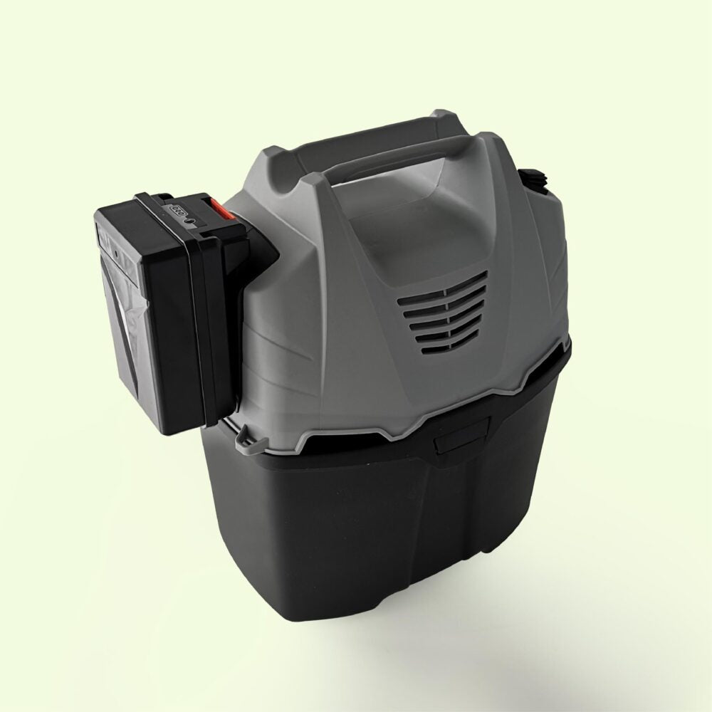 EOLO Aspirapolvere LP19 B Professionale Portatile senza Filo con Alimentazione a Batteria Aspiratore Polveri Liquidi Solidi Made in Italy Garanzia 5 Anni Efficienza A++