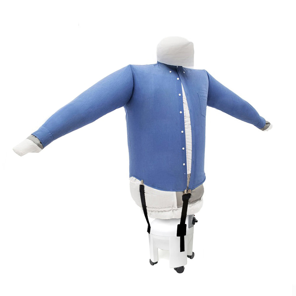 EOLO Stira Camicie SA02 INOX Stira Asciuga Automatico Camicie Camicette Polo Maglie Felpe Stirasciuga Stiratrice Asciugatrice Omino per Stirare