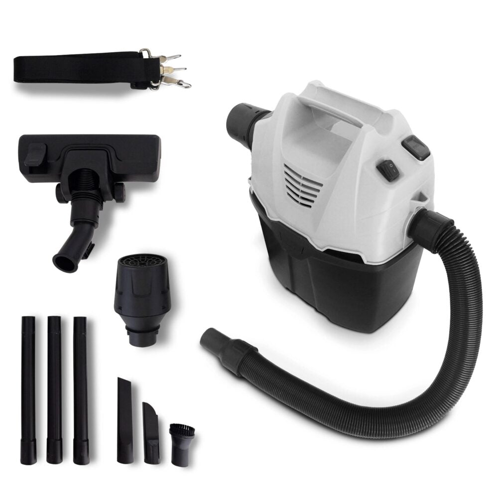 EOLO Aspirapolvere LP19 E Professionale Portatile Aspiratore Polveri Liquidi Solidi Made in Italy Garanzia 5 Anni Efficienza A++