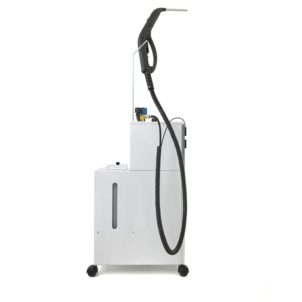 EOLO Pulitore GVK5P TOPRA Vapore Multiuso Professionale Pulizia Igienizzazione Sanificazione Pavimenti Tappezzeria Sistema di Pulizia Vaporetto Disinfettare Materassi Kit Pulizia Interni Auto Anticalcare Made in Italy Garanzia 5 Anni Efficienza A++