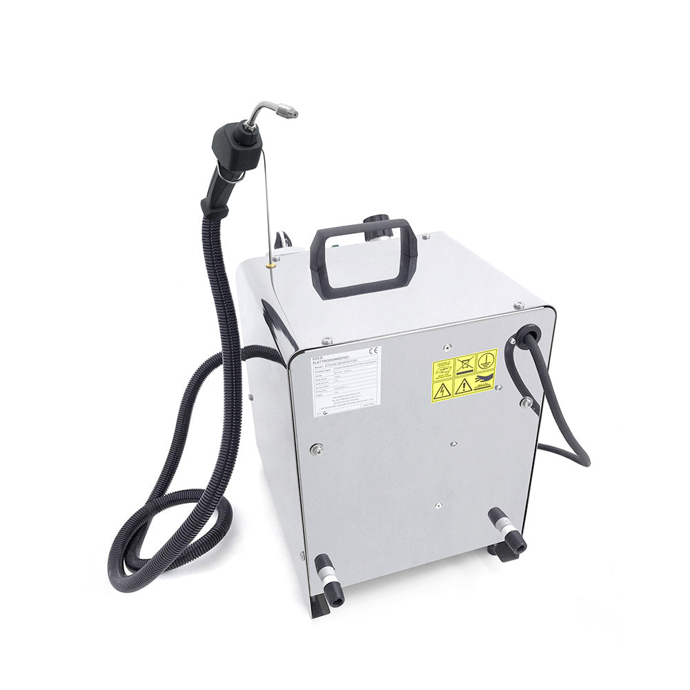 EOLO Pulitore LP02 SM Professionale Multiuso Pistola a Vapore Pulizia Disinfestazione Sanificazione Igienizzazione Superfici Laboratori Studi Medici Officine Orefici Potente Vaporetto Pulitrice Anticalcare Made in Italy Garanzia 5 Anni Efficienza A++