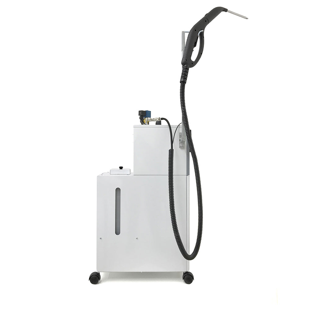 EOLO Generatore di Vapore AV05B CLEAN INOX Professionale Lavasuperfici Disinfesta Lavavetri Pavimenti Potente Kit Accessori Pulizia Igienizzazione Set Divani Tessuti Pulitore Anticalcare Made in Italy Garanzia 5 Anni Efficienza A++
