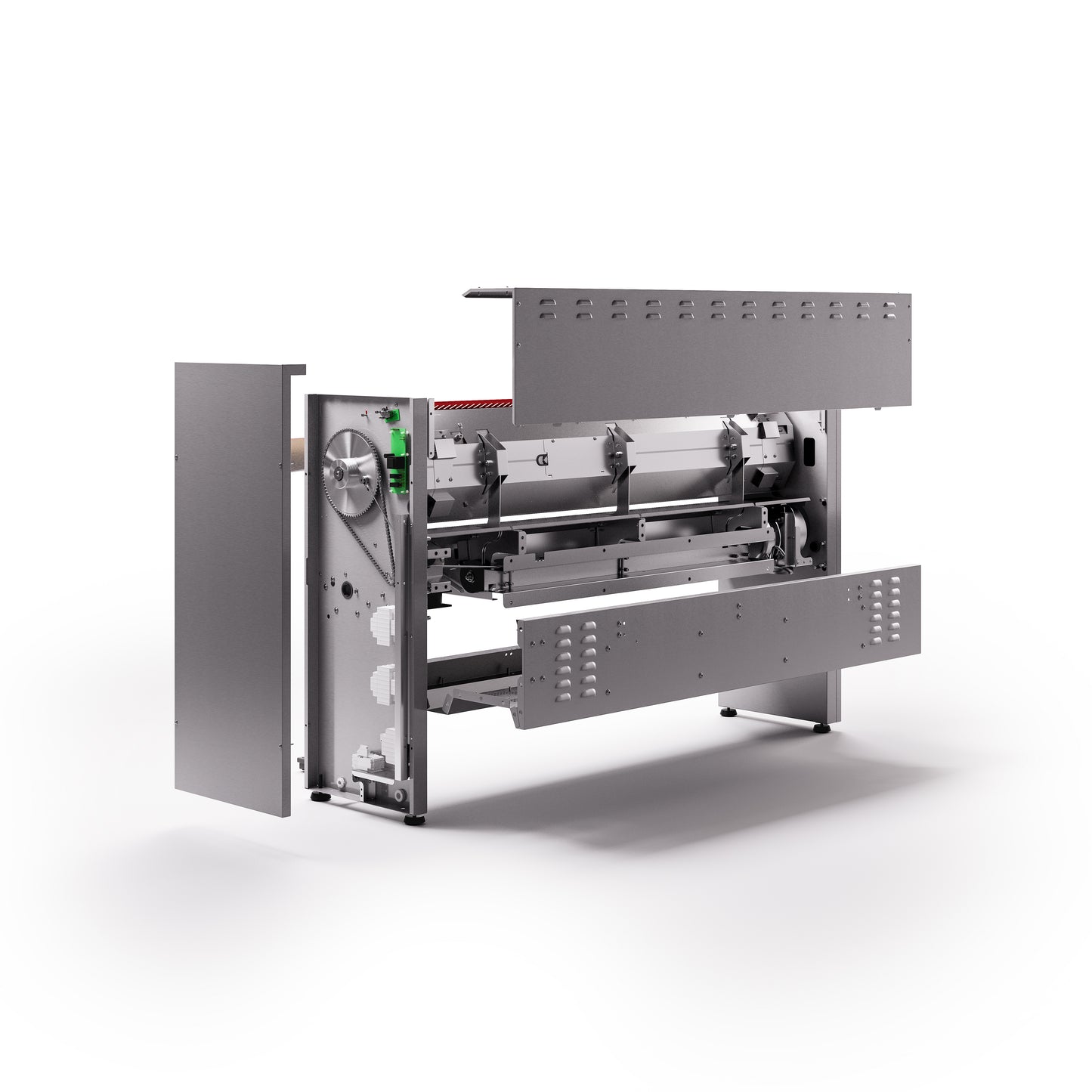 Stiratrice a Rullo 120x18 cm Modello MG03 M Mangano da Stiro Professionale Biancheria Piana Lenzuola federe Tende Asciugamani Controllo elettronico Risparmio energetico A++ Conca Alluminio Semplice Efficace Made in Italy Garanzia 5 anni