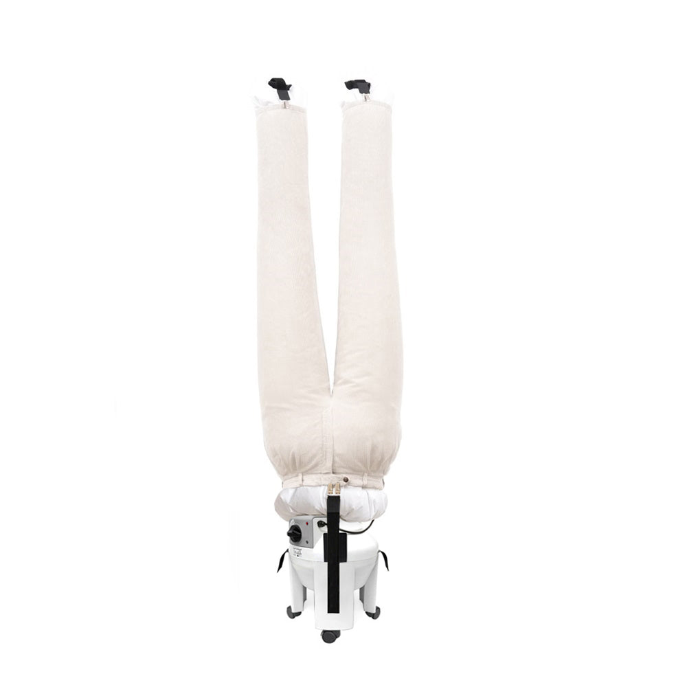 EOLO Stirapantalone SA09 INOX Stira Asciuga in Automatico Pantaloni Sportivi Militari Jeans Stirapanni Robot Stiro Facile Asciuga Stiratore Verticale Gonfiabile Asciugatrice Professionale 4 Ruote 2 Programmi Made in Italy Garanzia 5 Anni Efficienza A++