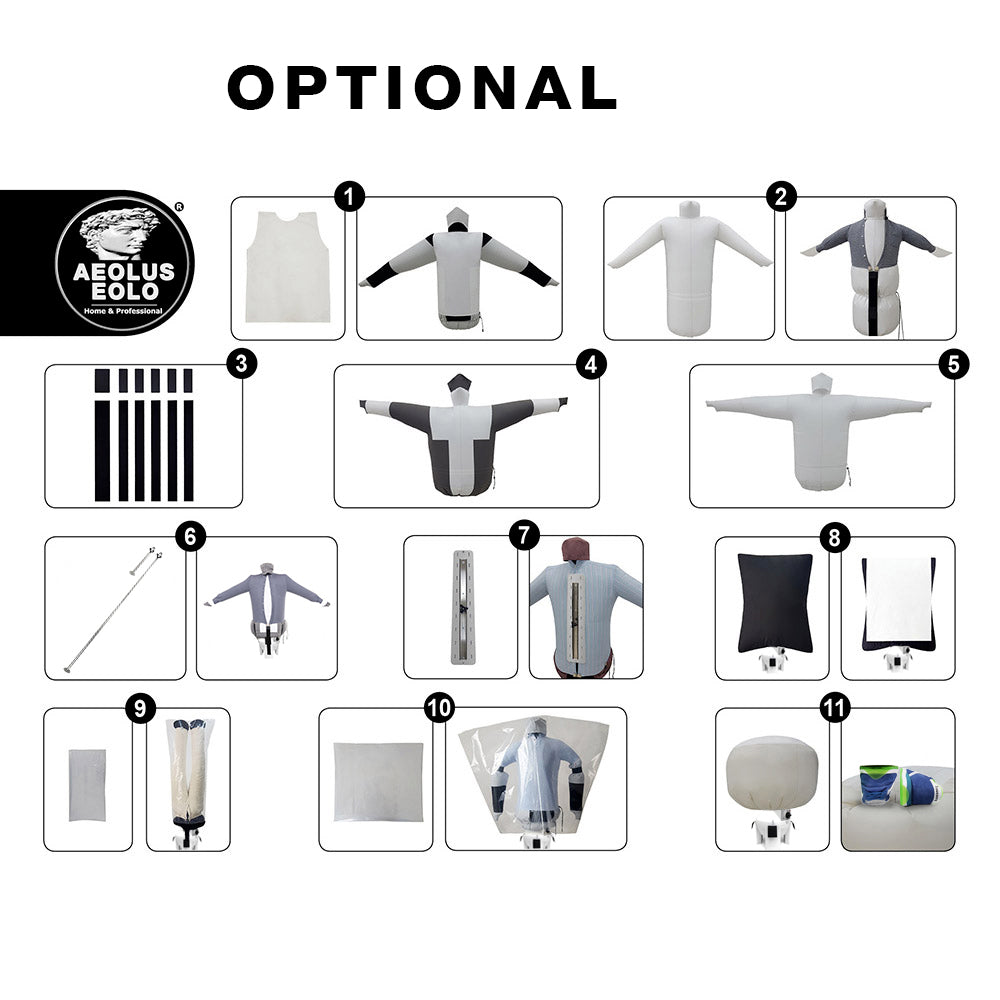 EOLO Stiracamicie Pantaloni SA04 INOX Stira Asciuga Automatico Camicie Pantaloni StirAsciuga Robot Aria Calda Manichino Ferro da Stiro Verticale StirAsciugatrice Professionale Asciugabiancheria 2 Programmi Made in Italy Garanzia 5 Anni Efficienza A++