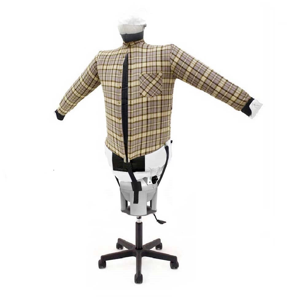 EOLO Stiratore SA06 S ECO Stira Asciuga in Automatico Camicie Camicette Maglie Felpe Stira Facile Asciuga Vestiti Asciugatrice Stirasciugatore Aria Calda Ferro da Stiro Verticale Professionale 3 Programmi Made in Italy Garanzia 5 Anni Efficienza A++