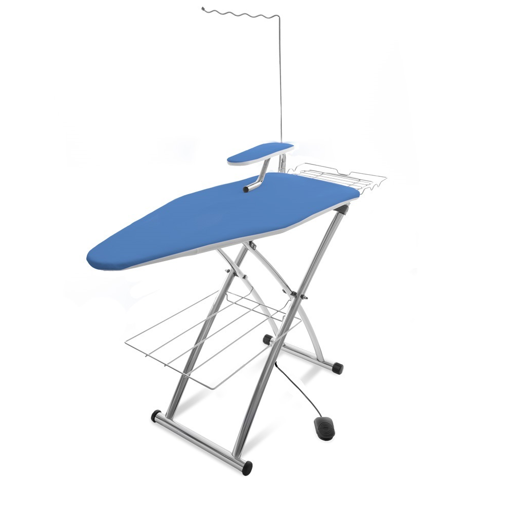 EOLO Asse da Stiro AT06 ARS Professionale ad uso Domestico Intenso Termoaspirante e Soffiante (120x45 cm) Made in Italy Garanzia 5 Anni Efficienza A++