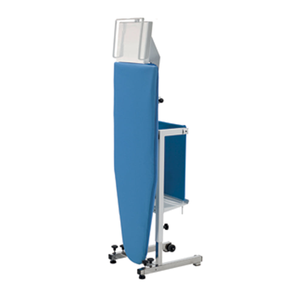 Tavolo da Stiro Professionale pieghevole Motore Aspirante e Soffiante con Piano riscaldato Altezza regolabile Modello AT11 Made in Italy Garanzia 5 anni