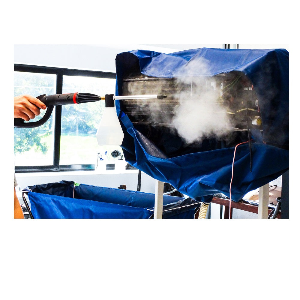 EOLO Sistema Pulente AV06 S RA Vapore Lava Pulitrice Professionale Macchina Pulitore Climatizzatori Split Motori Tessuti Superfici Sanificante Disinfettante Ambiente Kit Pulizia Anticalcare Made in Italy Garanzia 5 Anni Efficienza A++