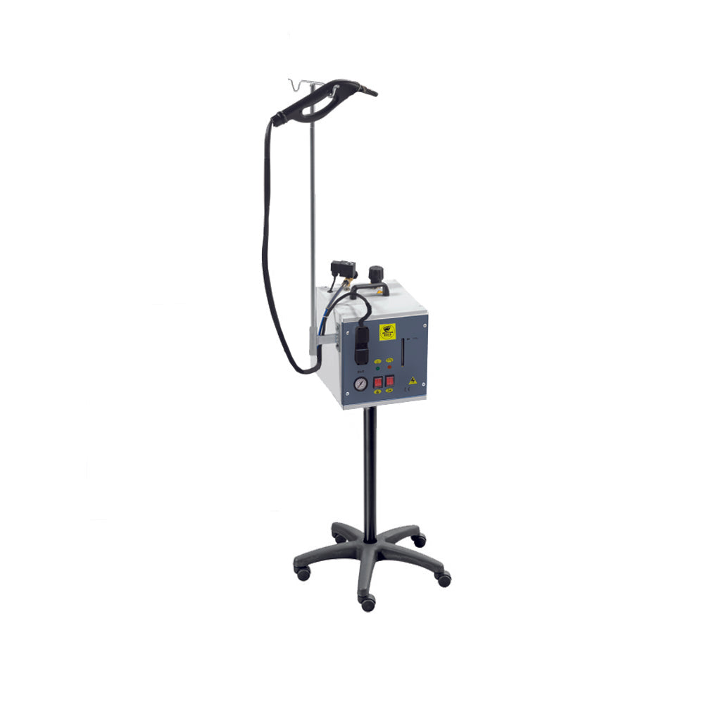 EOLO Generatore di Vapore GVK5P 3S Professionale Lavasuperfici Disinfesta Lavavetri Vaporetto Potente Kit Accessori Pulizia Igienizzazione Set Divani Tende Tessuti Sedili Auto Anticalcare Made in Italy Garanzia 5 Anni Efficienza A++