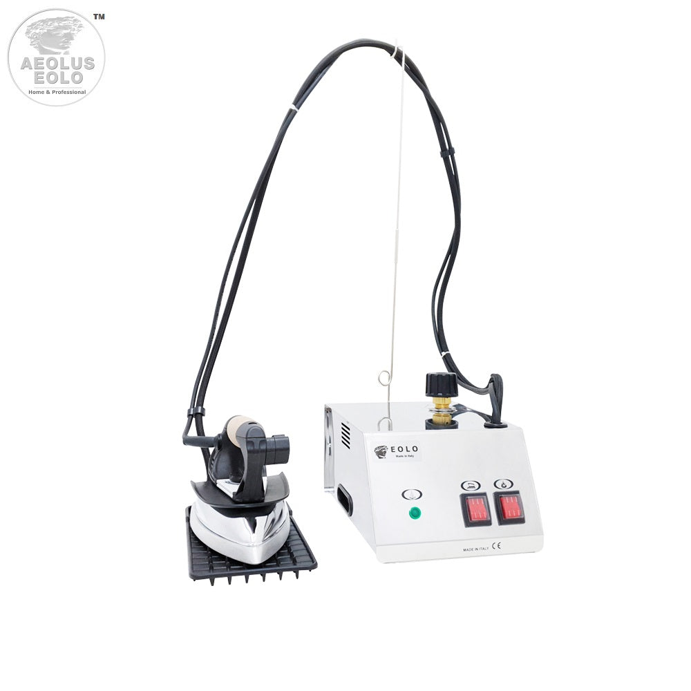 Sistema stirante professionale GVK7 con Caldaia in Acciaio inox AISI 304 e Resistenza Esterna anticalcare (1 L) Made in Italy Garanzia 5 anni