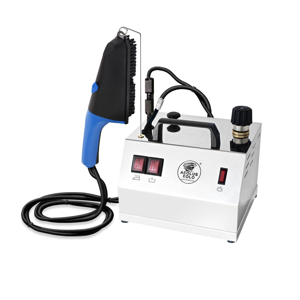 Sistema stirante professionale GVS2 INOX con caldaia in rame a risparmio energetico e resistenza esterna anticalcare (1,2 L) Made in Italy Garanzia 5 anni