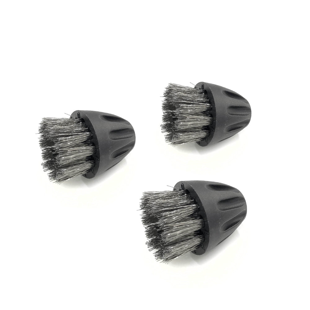 Kit 3 x Spazzolino Acciaio per lancia vapore EOLO