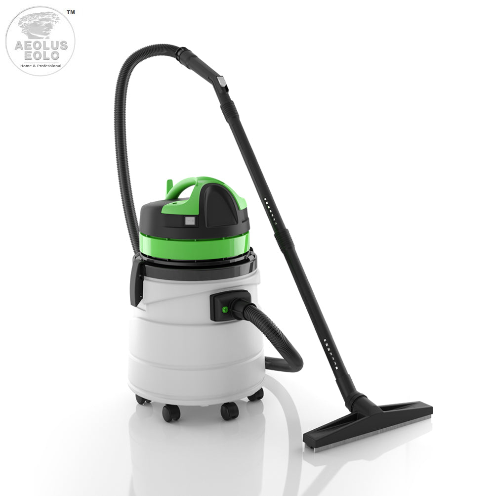 EOLO Aspirapolvere LP28 PLUS PLAST GT Professionale Polveri Solidi Interni Esterni Edifici con Tanica Antiacido Pulizia Sanificazione Disinfestazione Made in Italy Garanzia 5 Anni Efficienza A++