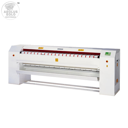 Stiratrice a rullo 250x40 cm Modello MG09 Mangano da Stiro Industriale Biancheria Piana Lenzuola Federe Tende Asciugamani Controllo elettronico Risparmio energetico A++ Conca Alluminio Made in Italy Garanzia 5 anni