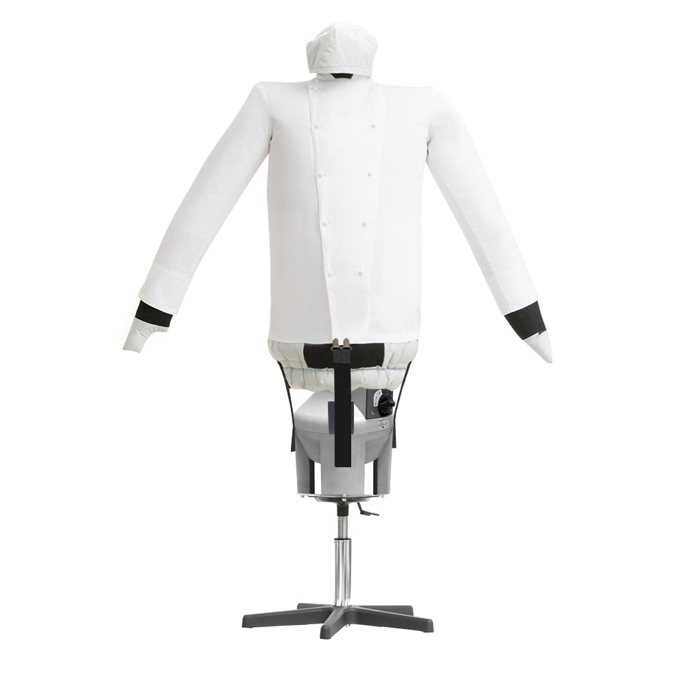 EOLO Stiratore SA07 S SELF INOX Stirasciuga in Automatico Camicette Polo Maglie Asciugatrice Stira Camicie Manichino Aria Calda Stiratore Verticale Ferro da Stiro Professionale Robot Stirapanni 2 Programmi Made in Italy Garanzia 5 Anni Efficienza A++