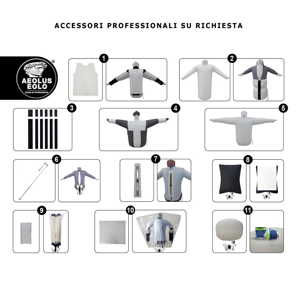 EOLO Stira Asciuga SA17 S SELF INOX Automatico Professionale con Gettoniera Camicie Camicette Polo Maglie Felpe Robot Stira Vestiti Ferro da Stiro Asciuga Stendiasciuga Aria Calda Ferro Verticale Stiratore Made in Italy Garanzia 5 Anni Efficienza A++