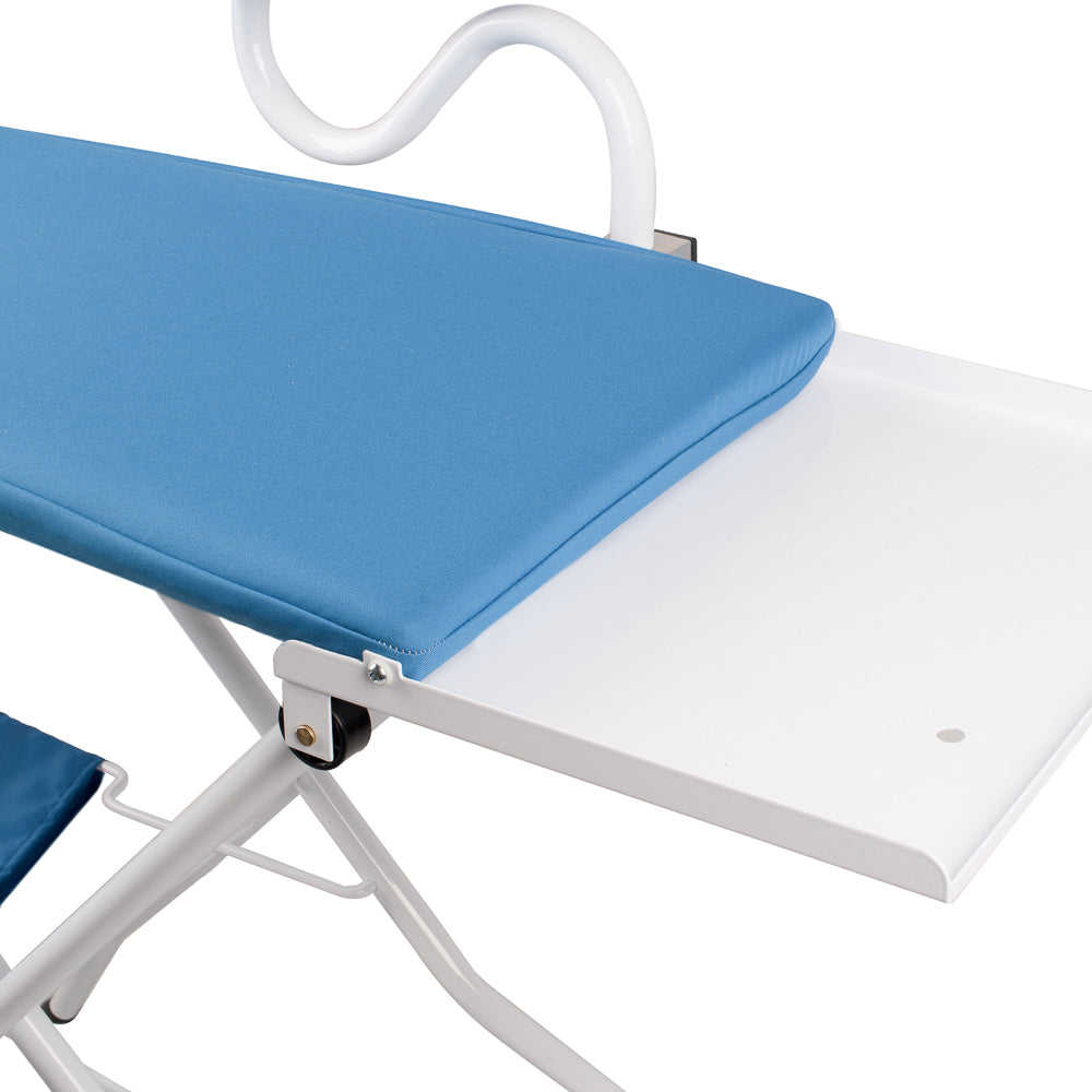 Planche à repasser pro aspirante, soufflante, chauffante avec thermostat, modèle AS01 (112 x 42 cm)