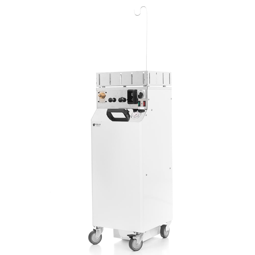 EOLO Pulitrice AV05 T PLUS DUAL RA Ricarica Automatica Multiuso Pulizia Professionale 2 Uscite Vapore Superfici Disinfestazione Igienizzazione Studi Medici Officine Vaporetto Pulitore Potente Anticalcare Made in Italy Garanzia 5 Anni Efficienza A++