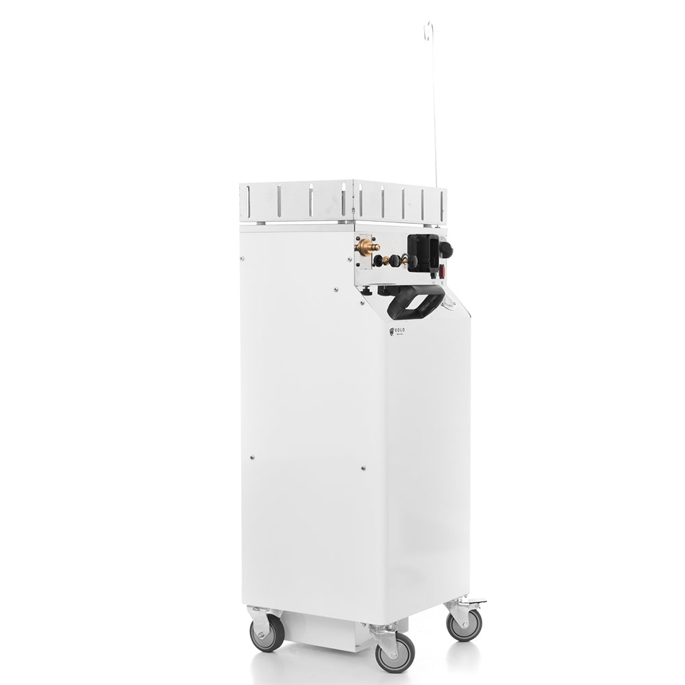 EOLO Pulitrice AV05 T PLUS DUAL RA Ricarica Automatica Multiuso Pulizia Professionale 2 Uscite Vapore Superfici Disinfestazione Igienizzazione Studi Medici Officine Vaporetto Pulitore Potente Anticalcare Made in Italy Garanzia 5 Anni Efficienza A++