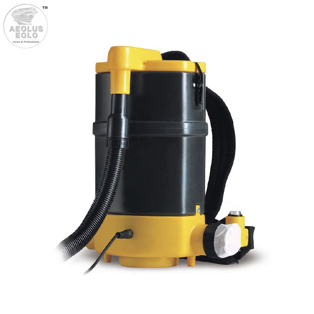 EOLO Aspirapolvere LP38 Professionale Polveri Solidi Interni Esterni Edifici Aziende a Zaino Made in Italy Garanzia 5 Anni Efficienza A++