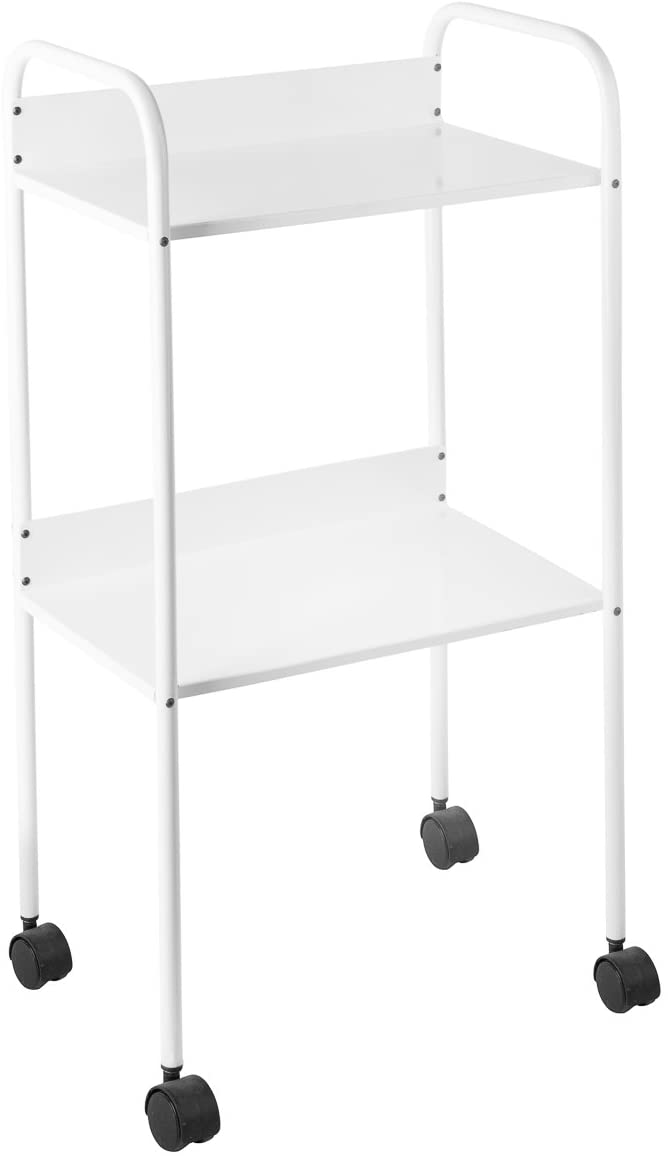 Carrello fisso per sistema stirante con doppio pianetto e 4 ruote