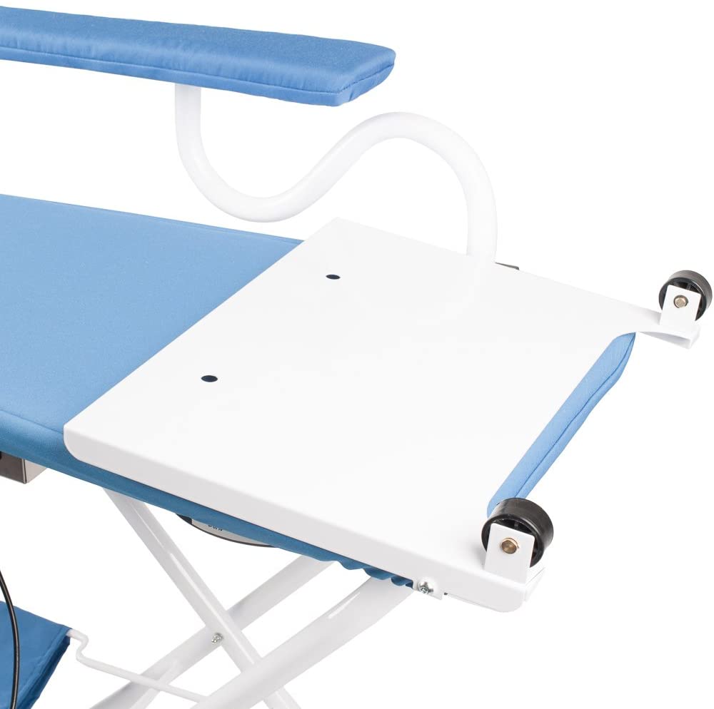 Planche à repasser pro aspirante et chauffante avec thermostat, modèle AS03 (112 x 42 cm)