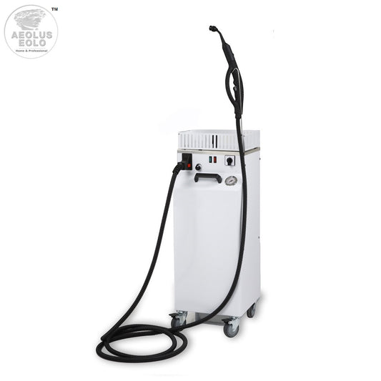 EOLO Generatore di Vapore AV05 M RA Pulizia Professionale Disinfestazione Igienizzazione Ambienti Lavasuperfici Sanifica Studi Medici Laboratori Officine Pulitore Potente Pulitrice Vaporetto Anticalcare Made in Italy Garanzia 5 Anni Efficienza A++