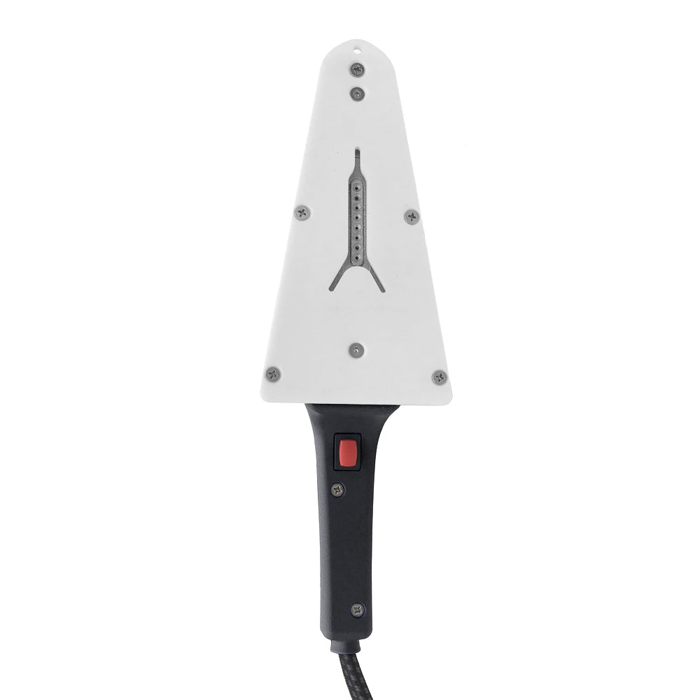 Ferro da stiro professionale con piastra in Teflon FR02 T e regolazione tramite termostato Made in Italy Garanzia 5 anni