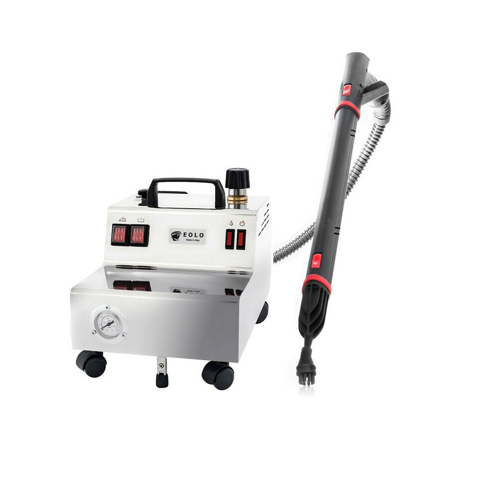 Generatore di Vapore Semi-Professionale con Ricarica semicontinua GV05 FULL Caldaia in rame Ferro da stiro Classe energetica A++ Spazzola professionale Made in Italy Garanzia 5 anni