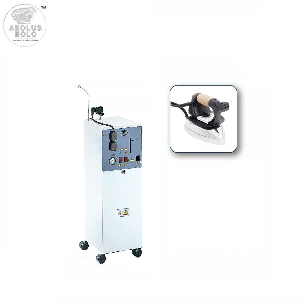Système de repassage professionnel GVK5 TOP INOX chaudière inox AISI 304 et résistance anti-calcaire externe (4,5 L)