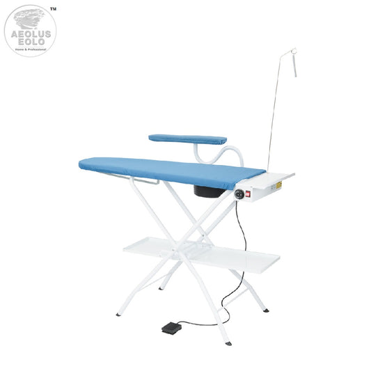 Asse da stiro professionale Modello AS04 aspirante e riscaldato con termostato Classe Energetica A++ Made in Italy Garanzia 5 anni