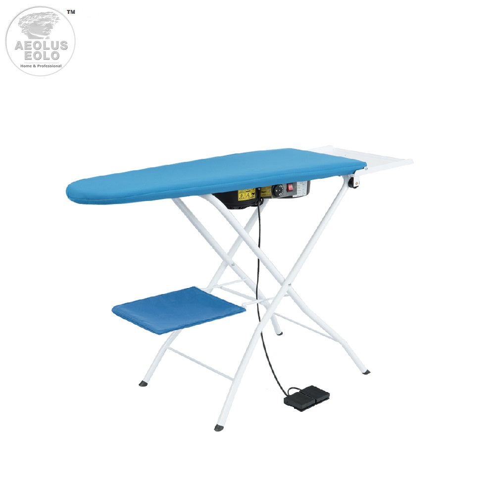 Asse Da Stiro EOLO TS05 Professionale - Piano Riscaldato, Aspirante E Soffiante, Made In Italy - Foto 3