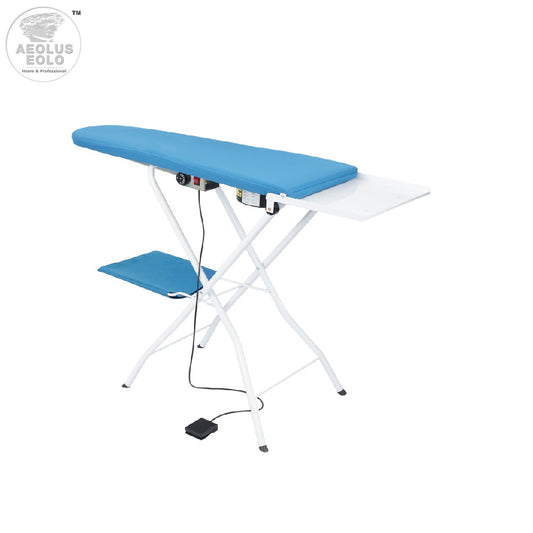 Asse da stiro professionale aspirante e riscaldato con termostato Modello AS06 Made in Italy Garanzia 5 anni