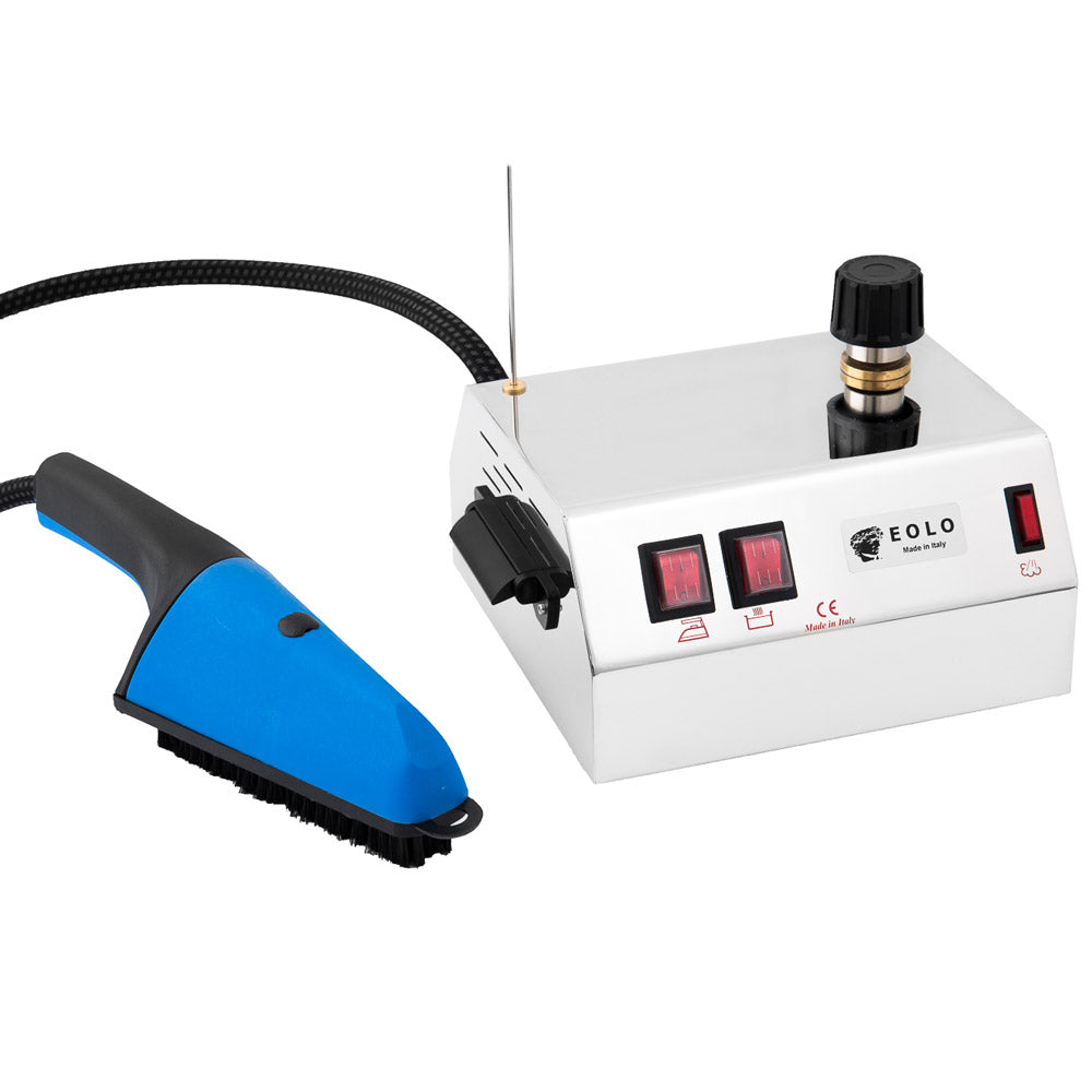 Sistema stirante professionale GVS2 DUAL INOX con Caldaia in rame a Risparmio energetico e Resistenza esterna anticalcare (1,2 L) Made in Italy Garanzia 5 anni