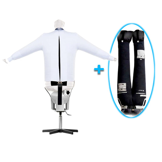 EOLO Stirasciugatore Verticale SA07 SP SELF ECO Stira Asciuga in Automatico Camicie Pantaloni Jeans Stiratrice Asciugatrice Manichino Aria Calda Robot Stiro Verticale Ferro da Stiro Professionale 3 Programmi Made in Italy Garanzia 5 Anni Efficienza A++