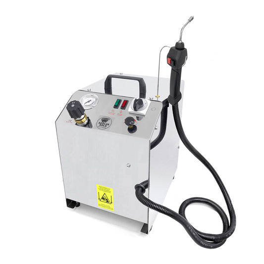 EOLO Pulitore LP02 SM Professionale Multiuso Pistola a Vapore Pulizia Disinfestazione Sanificazione Igienizzazione Superfici Laboratori Studi Medici Officine Orefici Potente Vaporetto Pulitrice Anticalcare Made in Italy Garanzia 5 Anni Efficienza A++