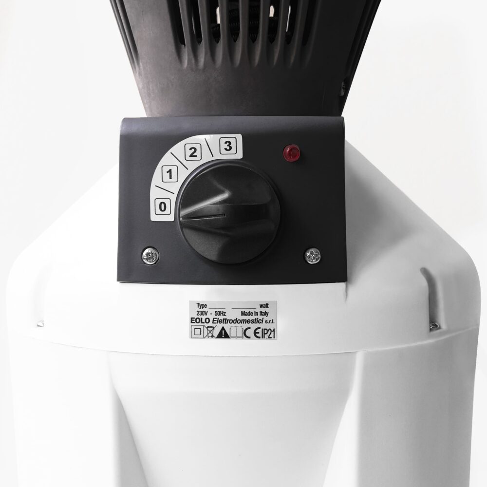 EOLO Termoventilatore d'Aria LPV403 H PRO 3P a Doppia Velocità Made in Italy Garanzia 5 Anni Efficienza A++