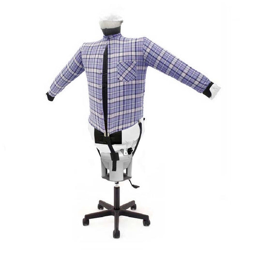 EOLO Stiratore SA06 S ECO Stira Asciuga in Automatico Camicie Camicette Maglie Felpe Stira Facile Asciuga Vestiti Asciugatrice Stirasciugatore Aria Calda Ferro da Stiro Verticale Professionale 3 Programmi Made in Italy Garanzia 5 Anni Efficienza A++