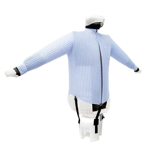 EOLO Stiracamicie SA01 ECO Stira Asciuga in Automatico Camicie Camicette Polo Maglie Felpe StirAsciugatore Stiratrice Asciugatrice Manichino Aria Calda Stiro Verticale Ferro da Stiro Professionale 3 Programmi Made in Italy Garanzia 5 Anni Efficienza A++