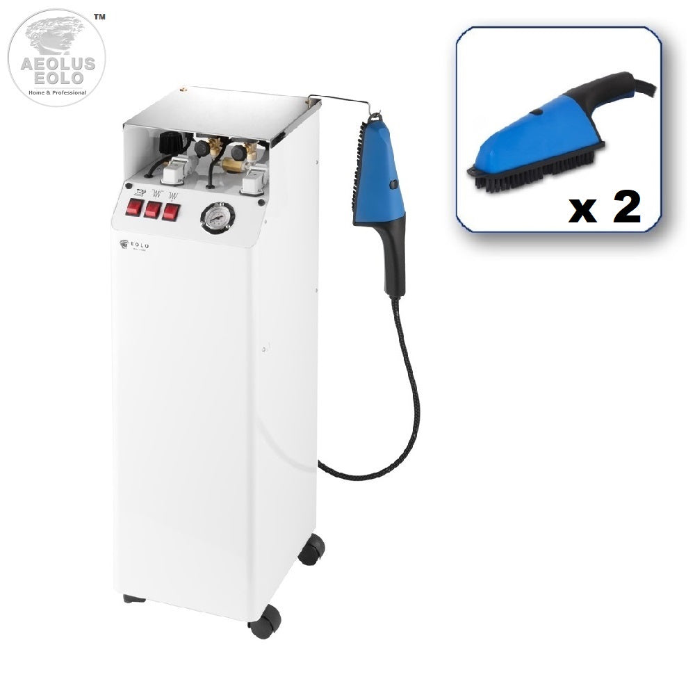Sistema stirante professionale AV01 SS RA con Caldaia in rame a Risparmio energetico Resistenza esterna anticalcare e Ricarica automatica Classe energetica A++ Made in Italy Garanzia 5 anni