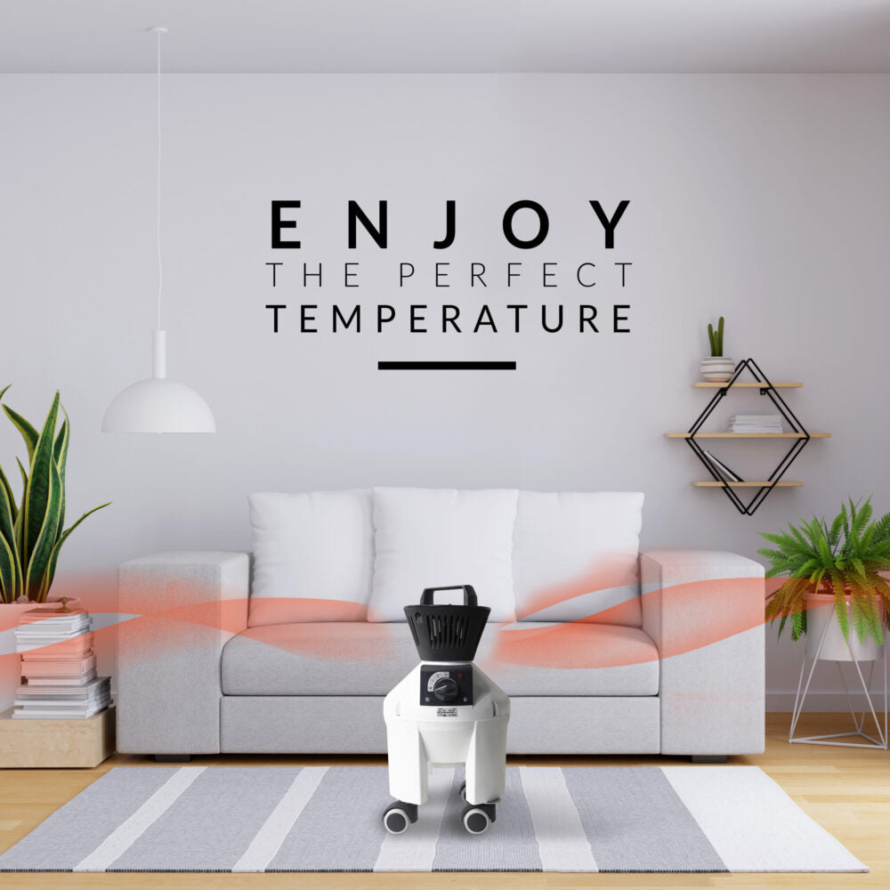 EOLO Termoventilatore d'Aria LPV403 H PRO 3P a Doppia Velocità Made in Italy Garanzia 5 Anni Efficienza A++