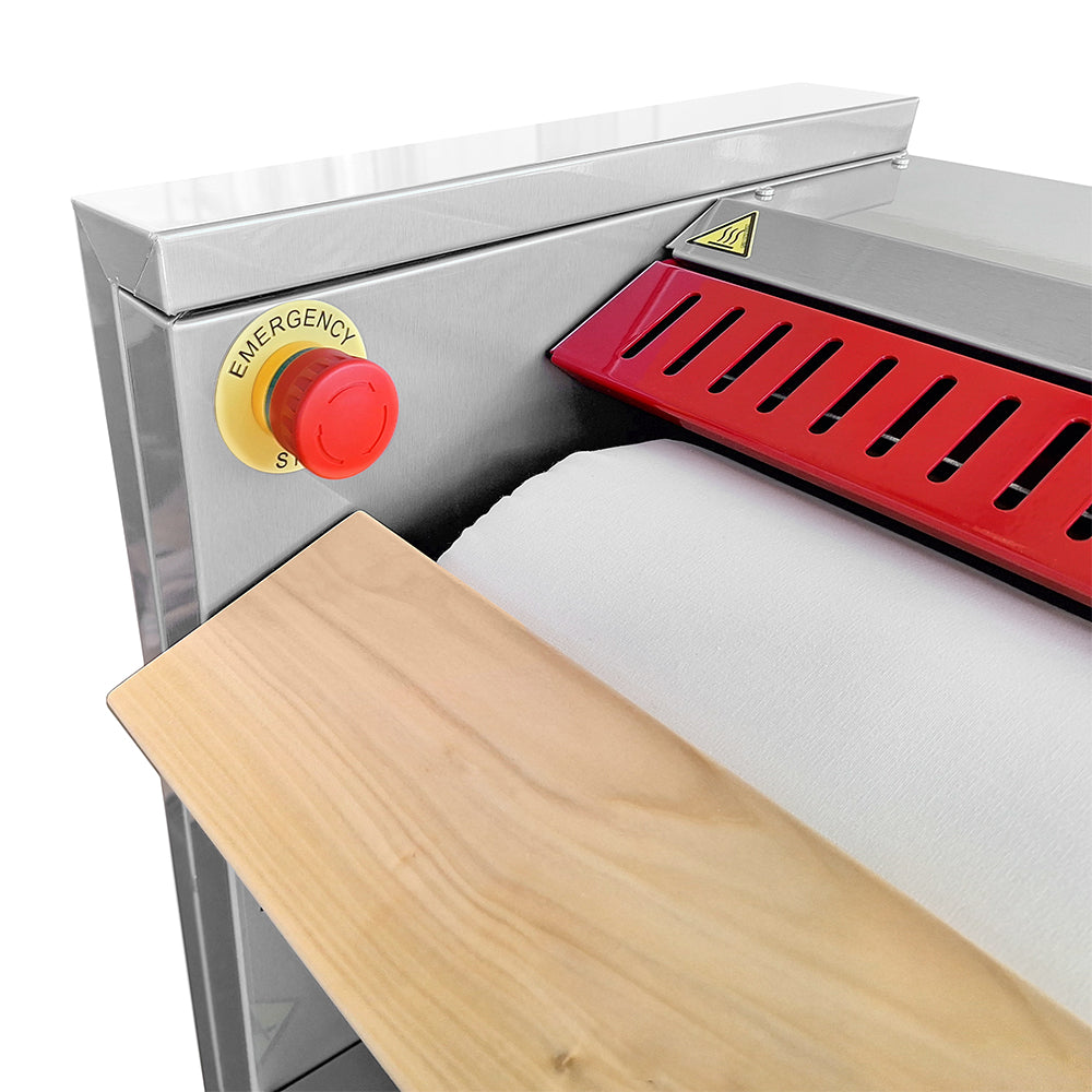 Stiratrice a Rullo Professionale MG06 M Mangano da Stiro Biancheria Piana Federe Lenzuola Copriletti Asciugamani Tende Tovaglie Tovaglioli Rullo 120x25 cm Elettronica Efficienza A++ Garanzia 5 Anni