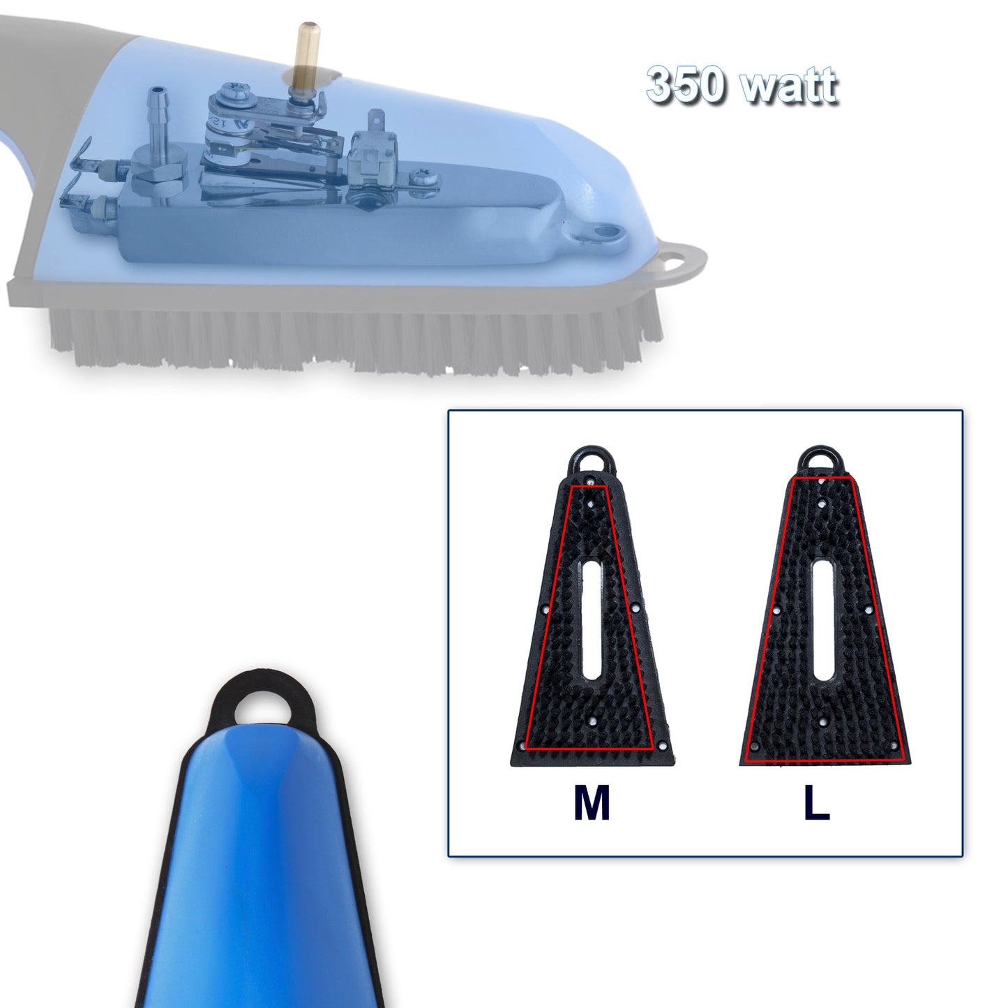 Sistema stirante professionale AV04 RA con Caldaia in rame a Risparmio energetico e Resistenza esterna anticalcare (2,4 L) Classe energetica A++ Made in Italy Garanzia 5 anni