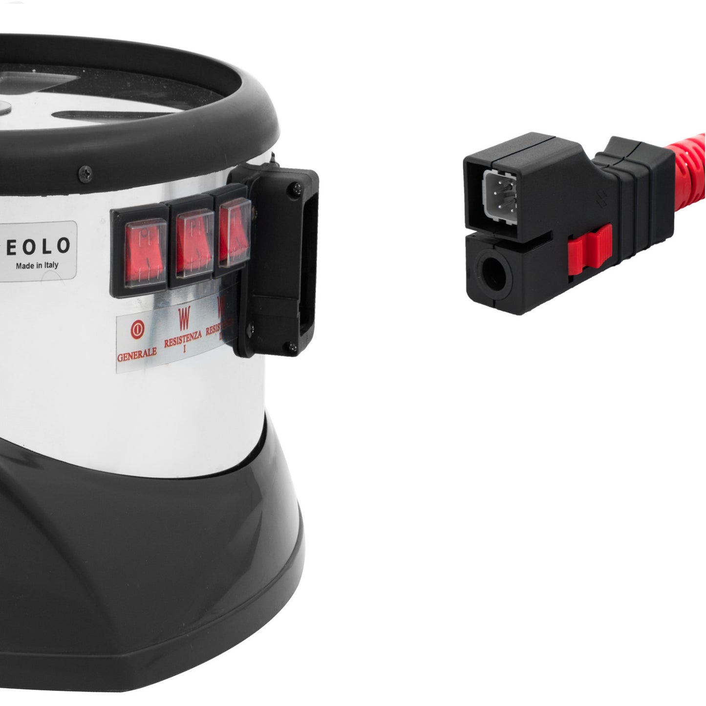 Sistema stirante professionale AV04 RA con Caldaia in rame a Risparmio energetico e Resistenza esterna anticalcare (2,4 L) Classe energetica A++ Made in Italy Garanzia 5 anni