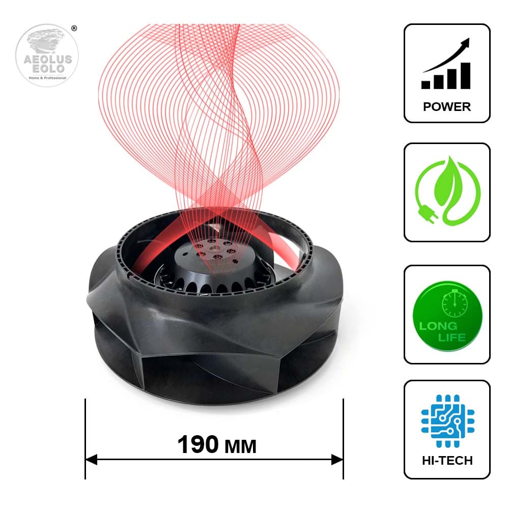 EOLO Termoventilatore LPV404 PRO T con Timer Made in Italy Garanzia 5 Anni Efficienza A++