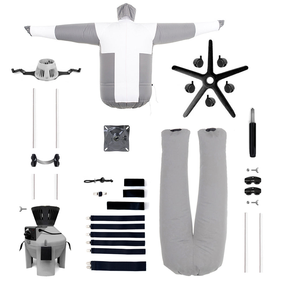 EOLO Stira Asciuga SA06 SP ECO in Automatico Camicie Camicette Polo Robot Stiratore Verticale Stira Facile Asciuga Manichino Gonfiabile Aria Calda Stiro Verticale Ferro da Stiro Professionale 3 Programmi Made in Italy Garanzia 5 Anni Efficienza A++