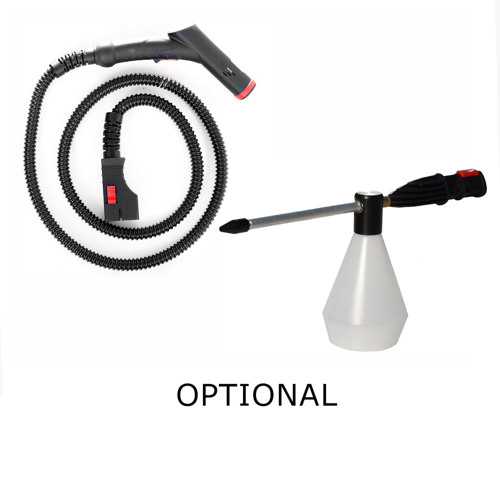 EOLO Pulitore a Vapore con Aspirapolvere Professionale LP04 RA Sistema Pulizia Lava Sanifica Pavimenti Vetri Divani Tappati Materassi Sedili Auto Lavasuperfici Aspira Liquidi Solidi Pulitrice Potente Made in Italy Garanzia 5 Anni Efficienza A++
