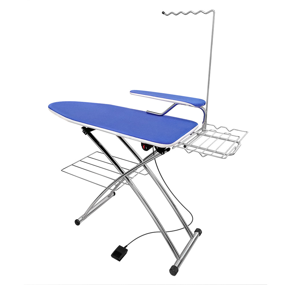 EOLO Asse da Stiro AT06 ARS Professionale ad uso Domestico Intenso Termoaspirante e Soffiante (120x45 cm) Made in Italy Garanzia 5 Anni Efficienza A++